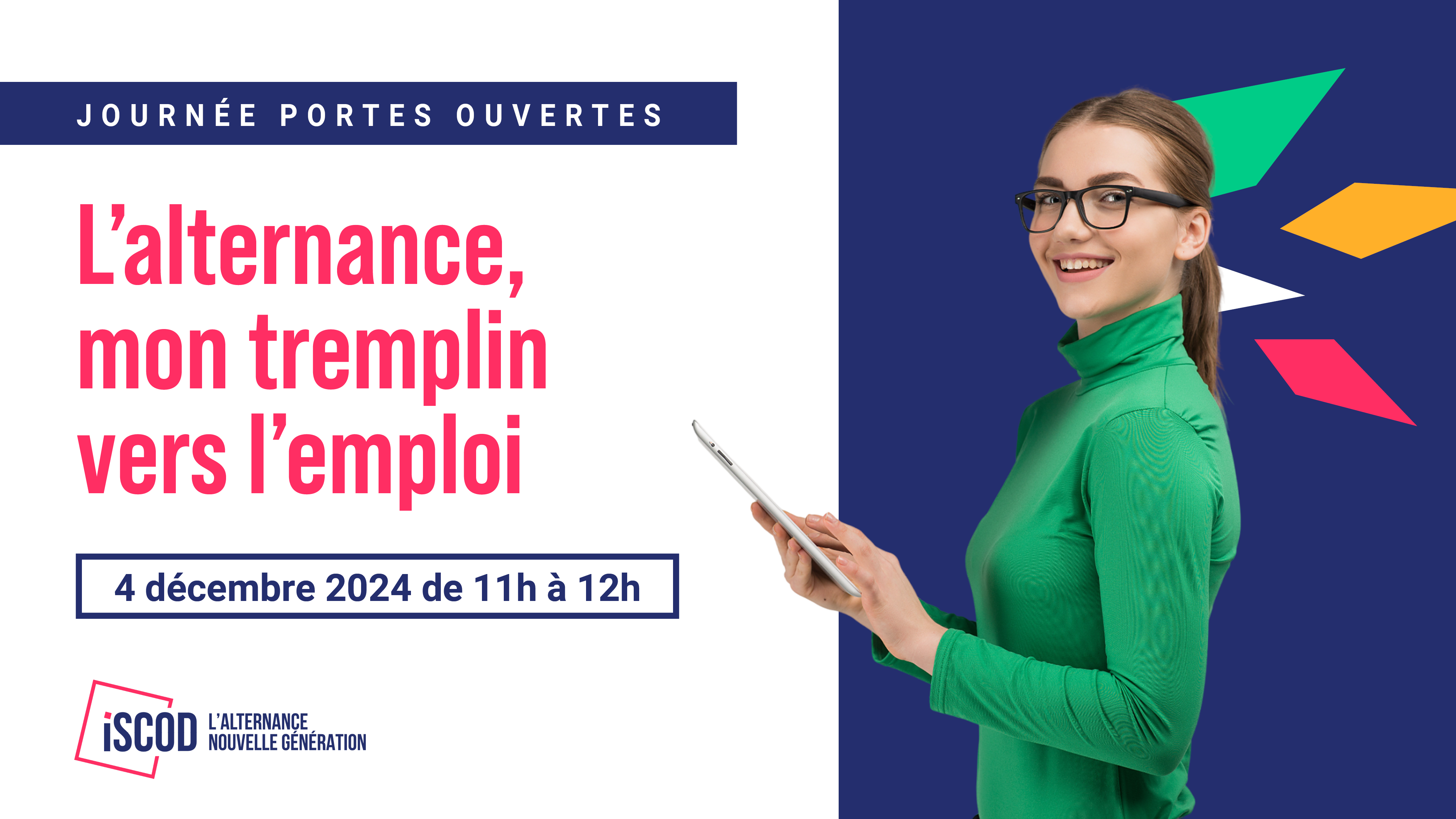 JPO : l'alternance, mon tremplin vers l'emploi ! 