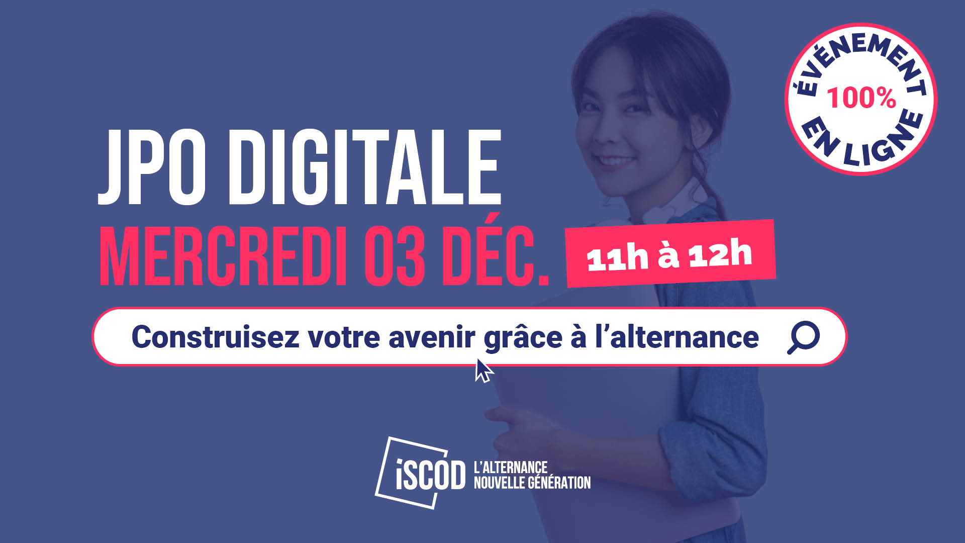 JPO Digitale : Construisez votre avenir grâce à l'alternance 